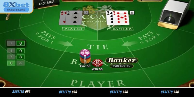 Sơ lược về bài Baccarat 8XBET